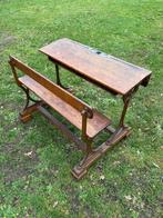 Oud schoolbankje gietijzer, Ophalen