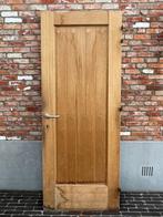 Houten deur, Doe-het-zelf en Bouw, Deuren en Vliegenramen, Ophalen, Gebruikt, 80 tot 100 cm, Buitendeur