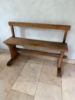 Houten zitbankje, Ophalen