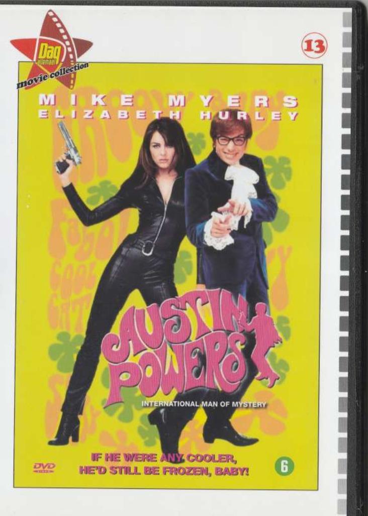 DVD - Austin Powers -, CD & DVD, DVD | Comédie, Comme neuf, Comédie d'action, À partir de 6 ans, Enlèvement ou Envoi
