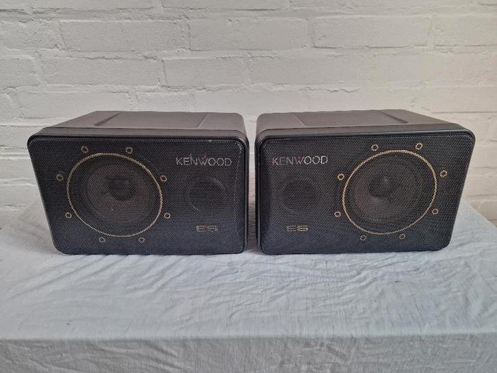 Kenwood CM-5ES luidsprekers, Audio, Tv en Foto, Luidsprekerboxen, Gebruikt, Front, Rear of Stereo speakers, Minder dan 60 watt