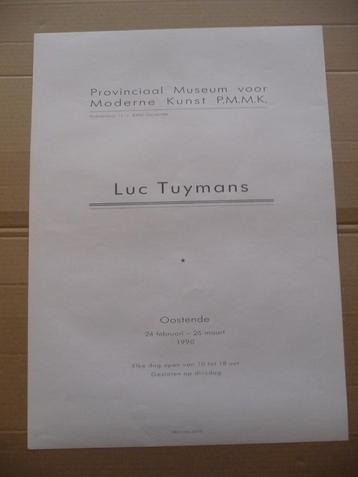 LUC TUYMANS, zeldzame affiche, PMMK OOSTENDE 1990 beschikbaar voor biedingen