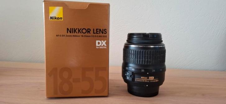 Nikon AF-S DX NIKKOR 18-55 mm 1:3,5-5,6G ED II, Audio, Tv en Foto, Foto | Lenzen en Objectieven, Ophalen
