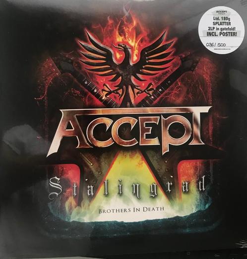 Accept – Stalingrad (Brothers In Death), vinyl limited, Cd's en Dvd's, Vinyl | Hardrock en Metal, Nieuw in verpakking, Ophalen of Verzenden
