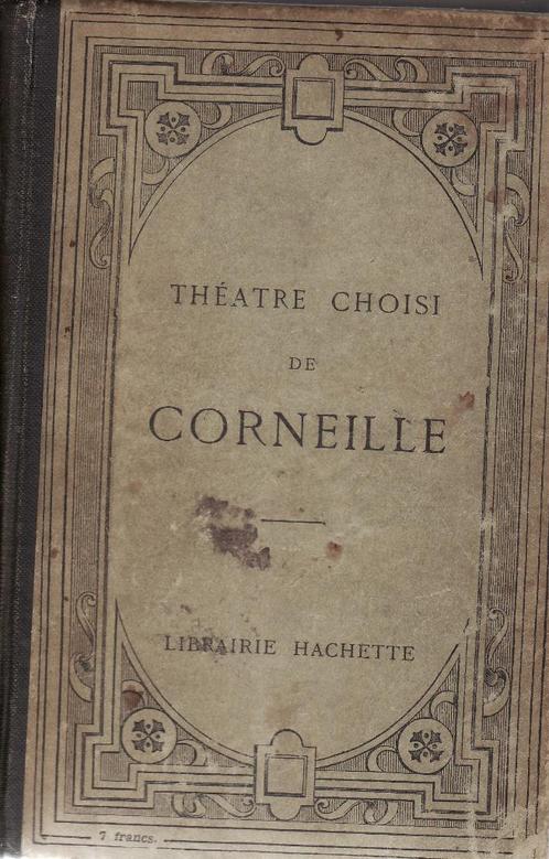 Corneille/ Theatre Choisi de Corneille : Le Cid 1922, Boeken, Kunst en Cultuur | Dans en Theater, Gelezen, Ophalen of Verzenden