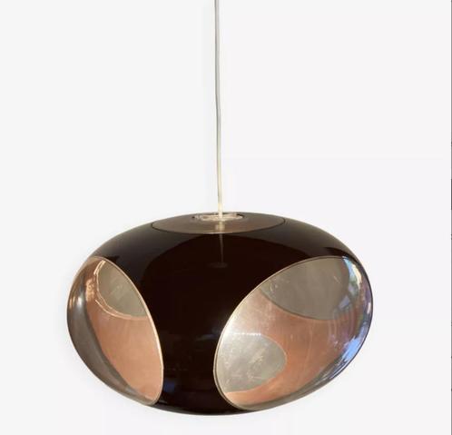 UFO-vering in ABS van Luigi CoLani - 1970, Huis en Inrichting, Lampen | Hanglampen, Gebruikt, 75 cm of meer, Kunststof, Ophalen