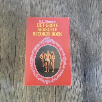 Het grote sexuele records boek GL SImons beschikbaar voor biedingen