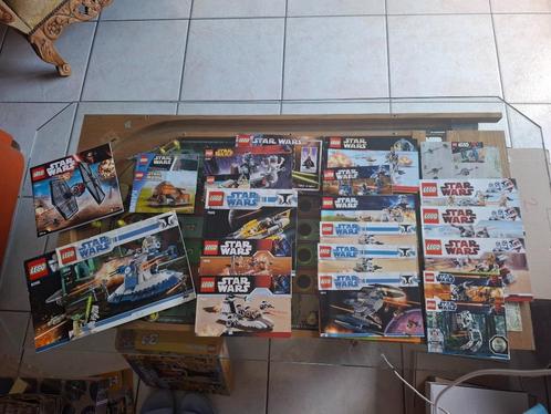 Lego Star Wars 20 stuks Handleidingen tussen 2004 en 2015, Kinderen en Baby's, Speelgoed | Duplo en Lego, Gebruikt, Lego, Ophalen of Verzenden