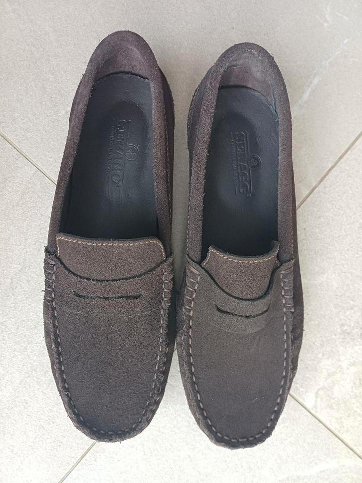 Sebago Byron - suède mocassins (mt 41), Kleding | Heren, Schoenen, Nieuw, Loafers, Bruin, Ophalen of Verzenden