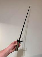 Wo1 Franse bajonet met haak, Verzamelen, Ophalen of Verzenden