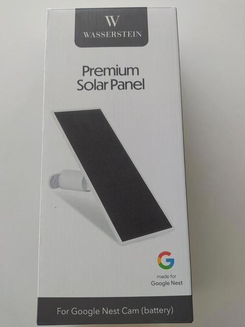 Panneau solaire pour Google Nest Cam, Bricolage & Construction, Panneaux solaires & Accessoires, Comme neuf, Panneau, Enlèvement ou Envoi