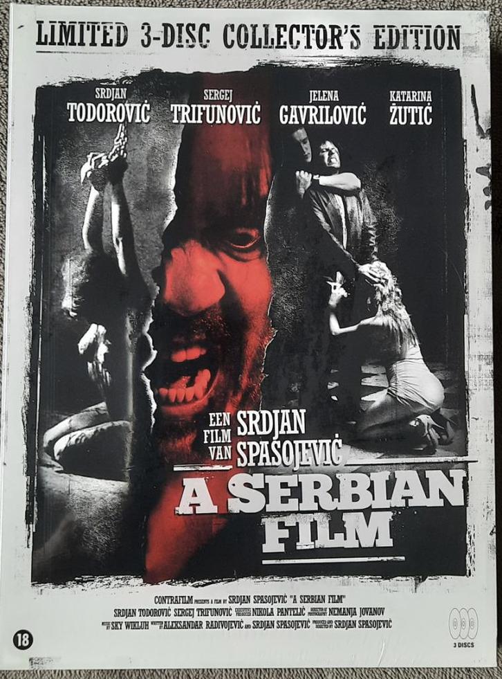 a Serbian film - Blu-ray Uncensored & Uncut Version, Cd's en Dvd's, Blu-ray, Nieuw in verpakking, Horror, Boxset, Ophalen of Verzenden