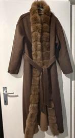 Manteau en laine et fourture alpaca neuf M, Enlèvement ou Envoi, Comme neuf