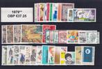 België 1979** - Volledige jaargang - Postfris, Postzegels en Munten, Orginele gom, Ophalen of Verzenden, Zonder stempel, Postfris