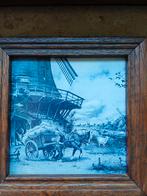 Tegel Royal Mosa Holland Nederlands leven J.C. van Hunnik, Enlèvement