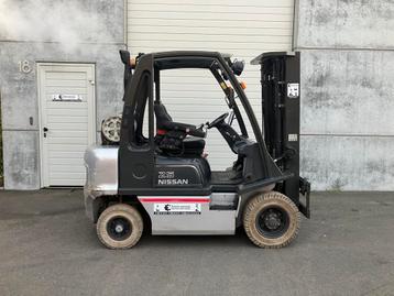 Heftruck Nissan 2,5ton gas beschikbaar voor biedingen