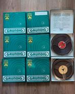 8 spoelen / muziekbanden / tapes Grundig & Philips, Audio, Tv en Foto, Ophalen of Verzenden, Onderdeel, Met banden