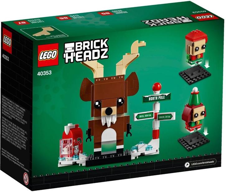 LEGO 40353 Brickheadz Queen Elf Elfie Kerst Kerst Nieuw, Kinderen en Baby's, Speelgoed | Duplo en Lego, Nieuw, Lego, Complete set