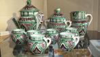TERUEL Domingo PUNTER handpainted Spanish ceramic set cups &, Ophalen