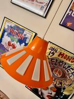 Prachtige oranje plastic Space Age ufo lamp - Massive -, Comme neuf, Synthétique, Enlèvement ou Envoi, Vintage jaren 70