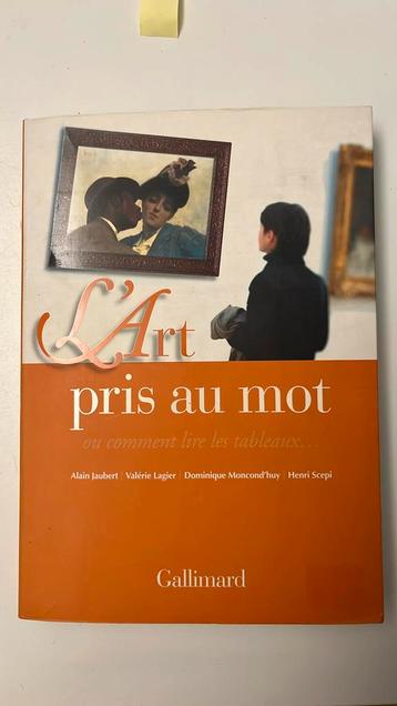L’art pris au mot : Histoire de l’art beschikbaar voor biedingen