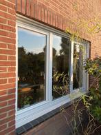 PVC raam WIT  + rolluik, Doe-het-zelf en Bouw, Ophalen, Gevelraam of Ruit, Gebruikt, 120 tot 160 cm