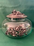 Bonbonnière tin peuter vintage, Antiek en Kunst, Antiek | Tin, Ophalen of Verzenden