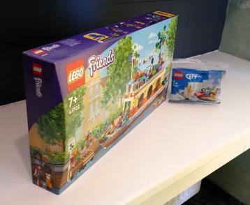 lego 41702 Canal Houseboat + 30368 Fire Rescue Water Scooter beschikbaar voor biedingen