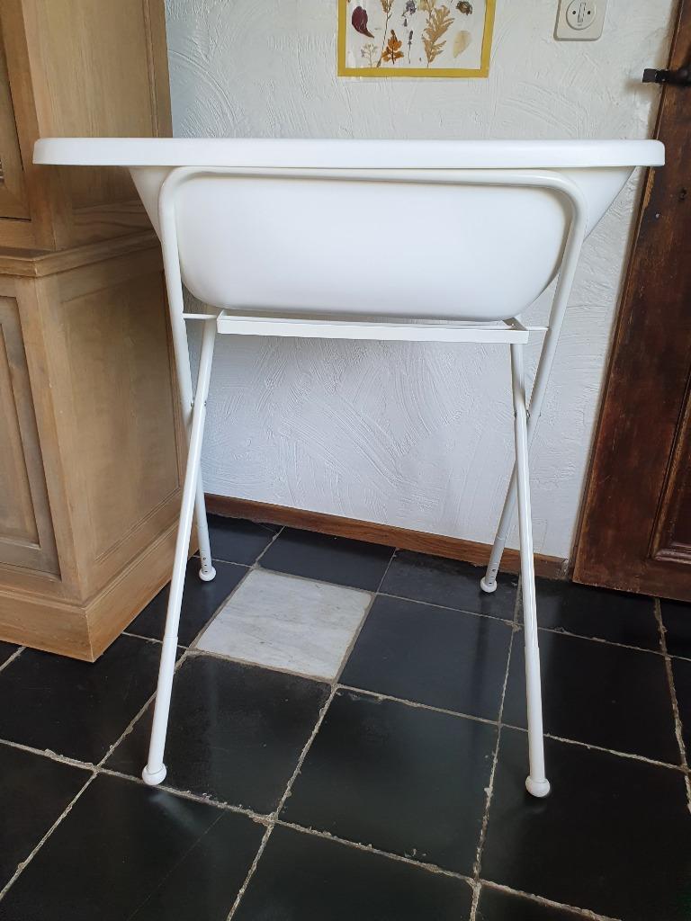 Baignoire bebe sur pieds, Ophalen of Verzenden, Gebruikt, Badje, Overige merken