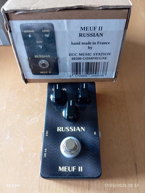 Doc Music Station Meuf 2, Muziek en Instrumenten, Effecten, Zo goed als nieuw, Distortion, Overdrive of Fuzz, Ophalen of Verzenden