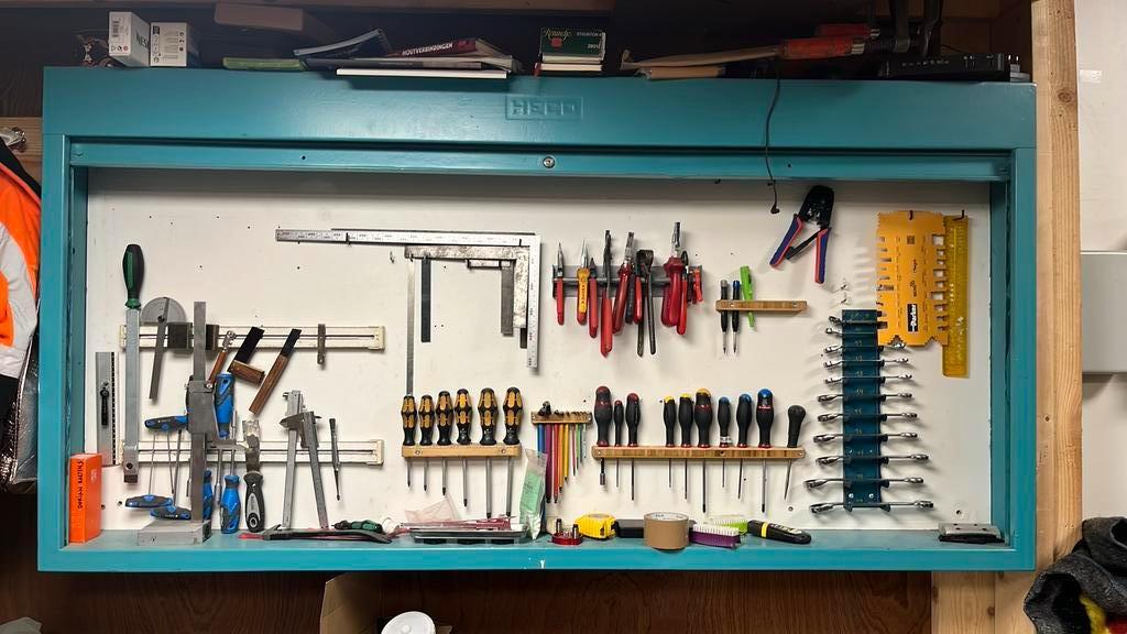 Heco rolluikkast voor tools, Huis en Inrichting, Kasten | Lockerkasten, Gebruikt, Ophalen