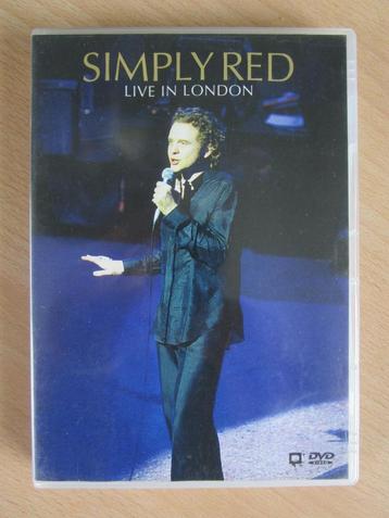 SIMPLY RED  - LIVE IN LONDON  - 26 LIVE TRACKS - DVD beschikbaar voor biedingen