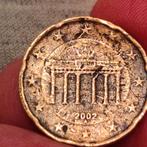 20 cenrime Euro Germaine 2002 avec fouter bien pour coleccio, Enlèvement ou Envoi