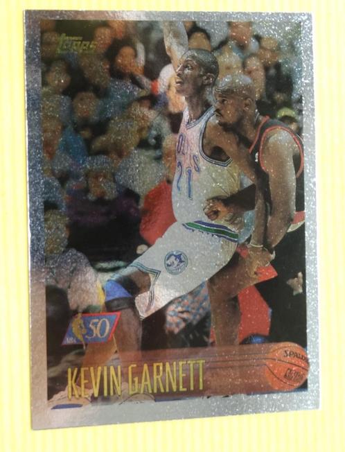 1996-1997 Topps NBA@50 Kevin Garnett #45 and more !, Sport en Fitness, Basketbal, Nieuw, Overige typen, Verzenden