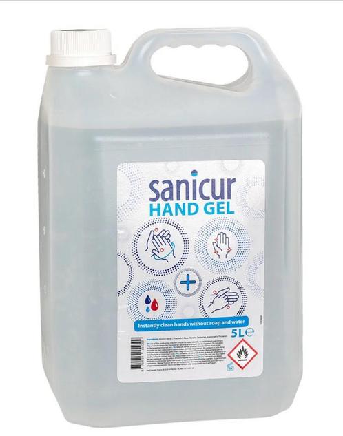 Stock Desinfecterende handgel 5L te koop., Diversen, Samen tegen corona