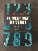 Boek: Ik weet wat jij denkt - John Verdon, John Verdon, Utilisé, Enlèvement ou Envoi