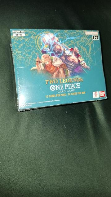 One piece Booster box two legends sealed beschikbaar voor biedingen