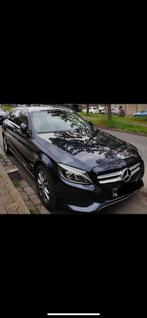 Mercedes c220d Euro6b 2016 met 184dkm In goedestaat, Jantes en alliage léger, Cuir, Break, Bleu