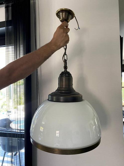 Vintage luster / luchter, zeer knappe staat, Antiek en Kunst, Antiek | Verlichting, Ophalen