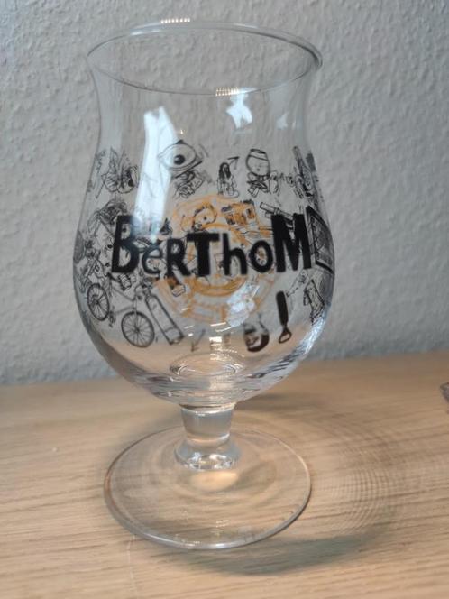 Verre Duvel Les Berthom, Verzamelen, Biermerken, Nieuw, Glas of Glazen, Duvel, Verzenden