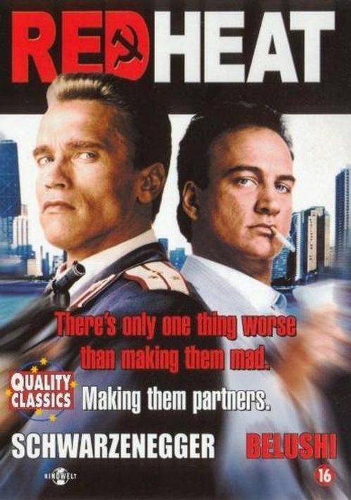 Red Heat dvd, Cd's en Dvd's, Dvd's | Actie, Zo goed als nieuw, Ophalen of Verzenden