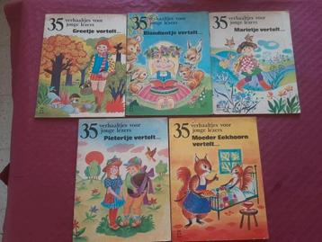  Set van 6 vintage kinderboekjes (1976) beschikbaar voor biedingen