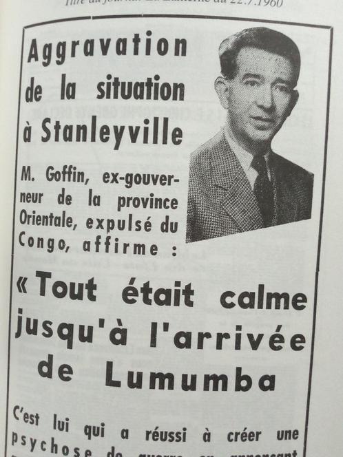 Stanleyville Lumumba Congo Belge livre histoire, Livres, Histoire nationale, Utilisé, Envoi