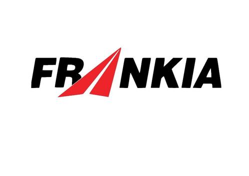 Frankia caravan en camper sticker in 2 kleuren, Verzamelen, Stickers, Nieuw, Overige typen, Verzenden