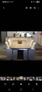 Eettafel, Huis en Inrichting, Tafels | Eettafels, Ophalen, Kunststof, 100 tot 150 cm, 200 cm of meer