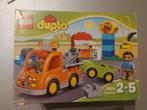 Lego Duplo Takelwagen, Comme neuf, Duplo, Ensemble complet, Enlèvement ou Envoi