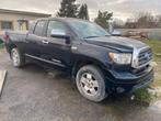 Toyota Tundra 5.7L V8 LPG met schade, Auto's, Toyota, Automaat, Achterwielaandrijving, Zwart, Leder