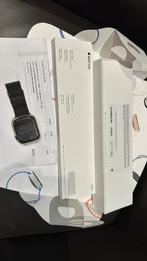 Apple Watch Series 7 stainless steel zwart, Handtassen en Accessoires, Zo goed als nieuw, Zwart, Ophalen