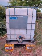 IBC container + kraan, 150 liter of meer, Ophalen, Gebruikt, Kunststof
