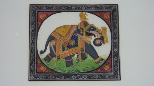 A royal elephant India Rajasthan Mewar Mughal painting Hindu, Antiek en Kunst, Kunst | Schilderijen | Klassiek, Ophalen of Verzenden